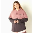 thumbnail image 3 of Victoria's Secret Pink Women Varsity Colorblock Pullover Hoodie Pink Charcoal Gray Size Medium NWT, 3 of 3