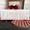 thumbnail image 3 of Red Houndstooth 2-Piece Outfit for Kids Girls 2-8Y - Top & Pleated Skirt with Velvet Bow, Soft Stretch,Size 2-3 T, 3 of 9