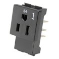 thumbnail image 3 of Global Industrial 15 Amp Circuit 1 Receptacle, 4/Pack, 3 of 5