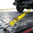 thumbnail image 4 of VULCAN Car Tie Down - Twisted Snap Hooks - 2 inch x 96 inch - 2 Pack - Classic Yellow - 3300 Lbs SWL, 4 of 8
