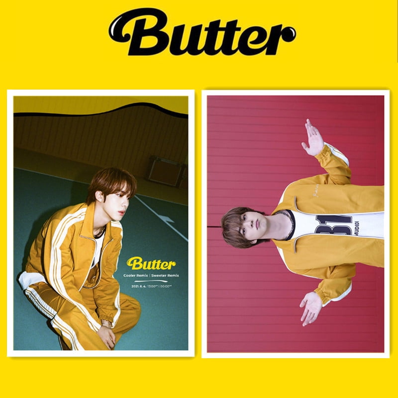 bts s new album butter poster wall sticker decorative painting collection painting jin walmart com