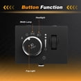 thumbnail image 4 of Unique Bargains Headlight Switch for Chrysler Aspen 2009 for Jeep Grand Cherokee WK 2022 Headlamp Dimmer Switch No.920666/68258718AB 1 pcs, 4 of 7
