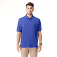 thumbnail image 5 of Zfeel Luxe Touch Polos for Men, 100% Cotton Short Sleeve Collared Polo Shirt, Sport Royal, S, 5 of 5