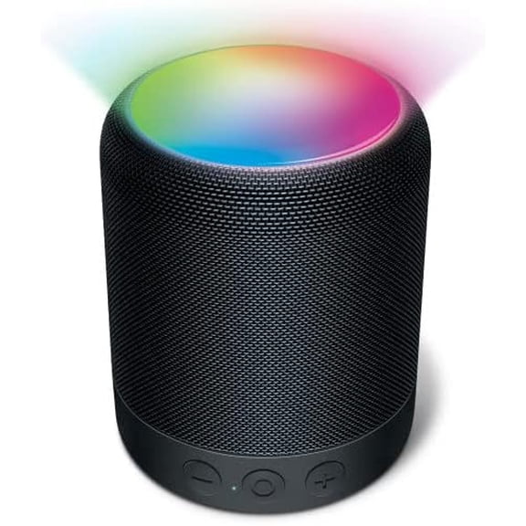 Art Sound Illuma Beat Wireless LED Speaker, LED Light Show, Portable Bluetooth Water Resistant Speaker, Rechargeable Speaker