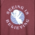 thumbnail image 3 of Casper the Friendly Ghost - Seeing Is Believing - Women's Lightweight French Terry Long Sleeve Shirt, 3 of 5