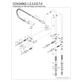 thumbnail image 6 of Kingston Brass CCK246K2 Essex Freestanding Clawfoot Tub Faucet Package with Supply Line, Polished Brass, 6 of 7