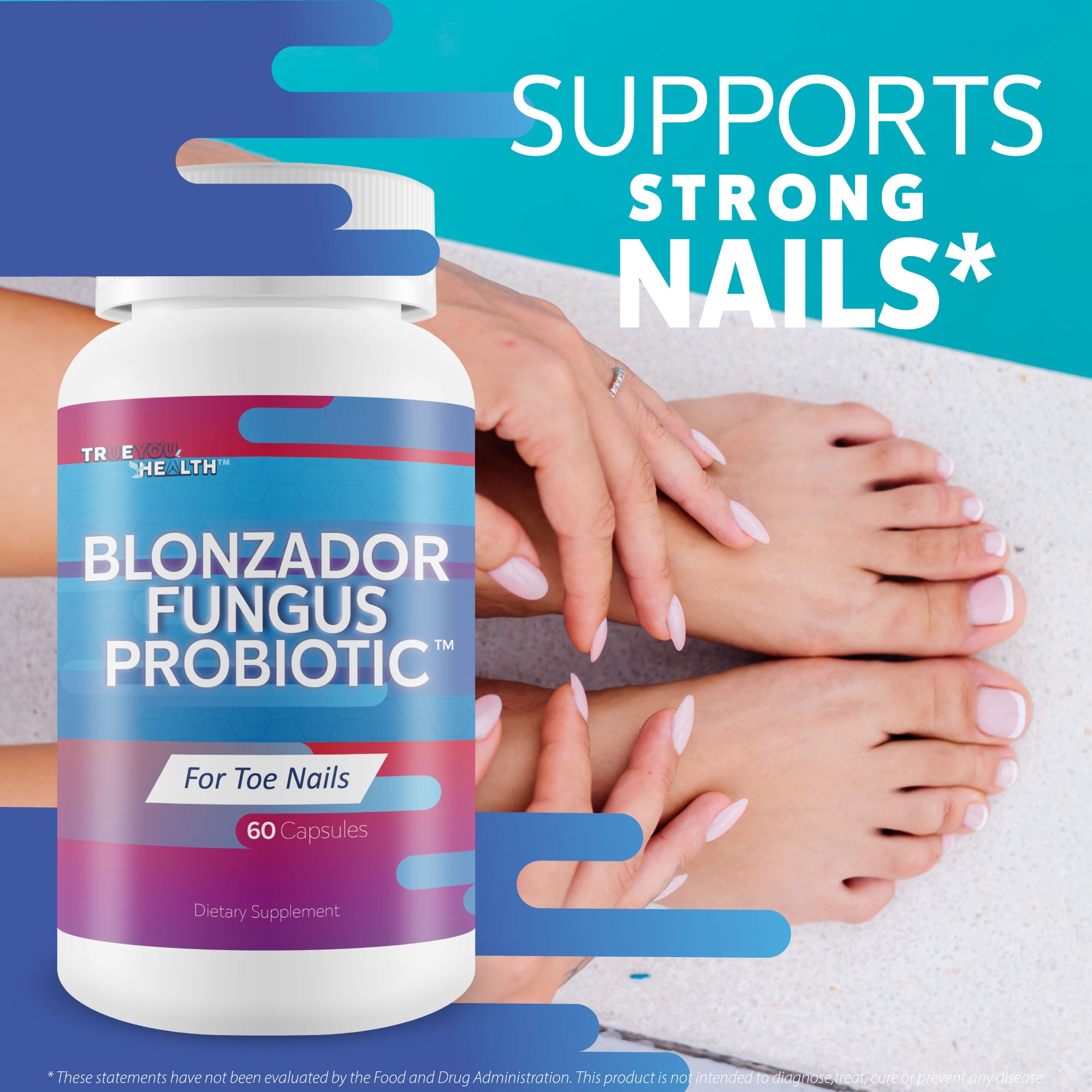 Blonzador Fungus Probiotic - Our Best Candida & Toenail Fungus Probiotic for Clear Nails - Candida Overgrowth 11 Strain Probiotics Nail Fungal Pills - Probiotics Immune Support Toenail Fungi