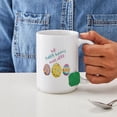 thumbnail image 4 of CafePress - The Easter Bunny Wuz Here Mugs - 15 oz Ceramic Large White Novelty Mug, 4 of 6