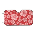 thumbnail image 7 of Daiia Red Hibiscus Flower Windshield Sun Shade for Car SUV Truck (Medium ), Car Sun Shade Windshield, Car Shades for Front Windows, Sunshade for Car Windshield, 7 of 7