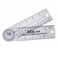 thumbnail image 3 of Baseline 360 degree clear plastic goniometer joint angle and range of motion measurer, 3 of 3