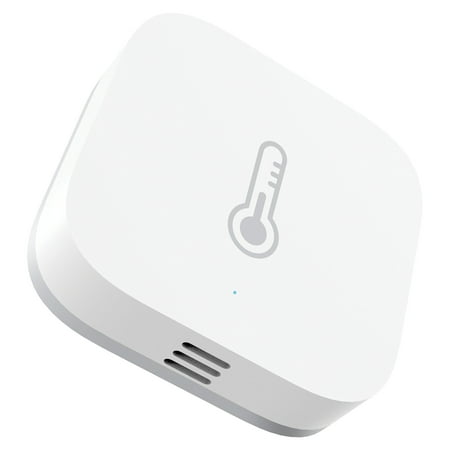 T1 Temperature and Humidity Sensor- Requires Aqara Hub, Supports Apple HomeKit, Alexa, Google, SmartThings - White