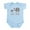 Sky Blue, variant on CafePress - Lil Big Sis Infant Bodysuit - Baby Light Bodysuit, Size Newborn - 24 Months