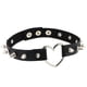 thumbnail image 1 of mujer hombres harajuku retro punk gargantilla collar de cuero pu goth remaches fiesta club sexy gótico joyería Gao Jiahui unisex, 1 of 2