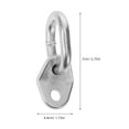 thumbnail image 4 of MOVTOTOP Heavy Duty Engine Lifting Bracket for Secure Connections with Alloy Steel Construction Silver 2pcs, 4 of 8