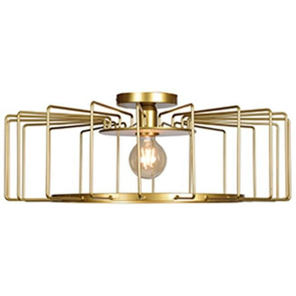 Access 23892LEDDLP-GLD Éclairage 9 x 23.25 Po. Montage Horizontal Filaire 1 Lumière en Cage, Or