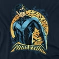 thumbnail image 2 of Batman T-Shirt Nightwing Moon Unisex Graphic Tee For Men & Women, 2 of 7
