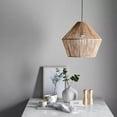 thumbnail image 2 of Bouclair Natural Hemp Rope Ceiling Lamp, 2 of 10