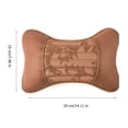 thumbnail image 2 of Greenadscape 1Par Almohada De Descanso Para Cuello Marrón Con Soporte Ergonómico Ideal Para De Auto, 2 of 8
