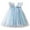 Blue, variant on FhsagQ Dress for Girls Toddler Girls Sleeveless with Tie Holiday Party Dress Dance Party Dresses Clothes Girls Easter Dresses 10-12 Floral Girls Dresses Size 14-16 Party Wear Blue 4-5 Years