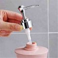thumbnail image 4 of Dispensador de jabón for el hogar, redondo, for baño, color azul y rosa, 300 ml, 4 of 5