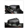 thumbnail image 4 of Black Motorcycle Tail Bag Back Seat Bag Shoulder Backpack Touring Bag Waterproof, 4 of 5