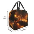 thumbnail image 3 of Balery Cool Fire Man Bolsa de Almuerzo Aislada – Caja de Almuerzo con Papel de Aluminio Grueso, Mantiene la Comida Fresca por 4 Horas, 3 of 8