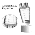 thumbnail image 3 of Aplicador de aceite para cuero cabelludo, botella aplicadora de peine de raíz para cabello, aplicador de suero para el cabello adecuado para varios líquidos (blanco), 3 of 5