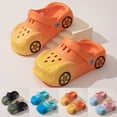 thumbnail image 6 of Girls Sandals 3D Race Car Design Breathable Non- Convertible Strap Lightweight Clogs for Toddler Little Girls Summer Beach Pool Outdoor, 6 of 6