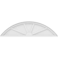 thumbnail image 3 of Ekena Millwork 50"W x 13-1/2"H x 2"P Segment Arch 4 Spoke Architectural Grade PVC Pediment, 3 of 7