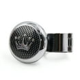 thumbnail image 4 of Unique Bargains Useful Plastic Metal Power Handle Steering Wheel Knob w Crown Pattern Design, 4 of 4