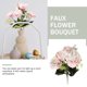 thumbnail image 2 of Faux Hydrangea Peony Berry Bouquet Exquisito Imitación Ramo de flor realista adornado, 2 of 8