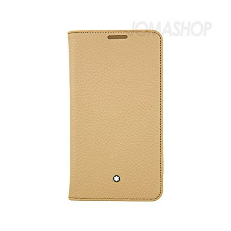 Montblanc Meisterstuck Beige Soft Grain Leather Case for Samsung Note III Tablet -