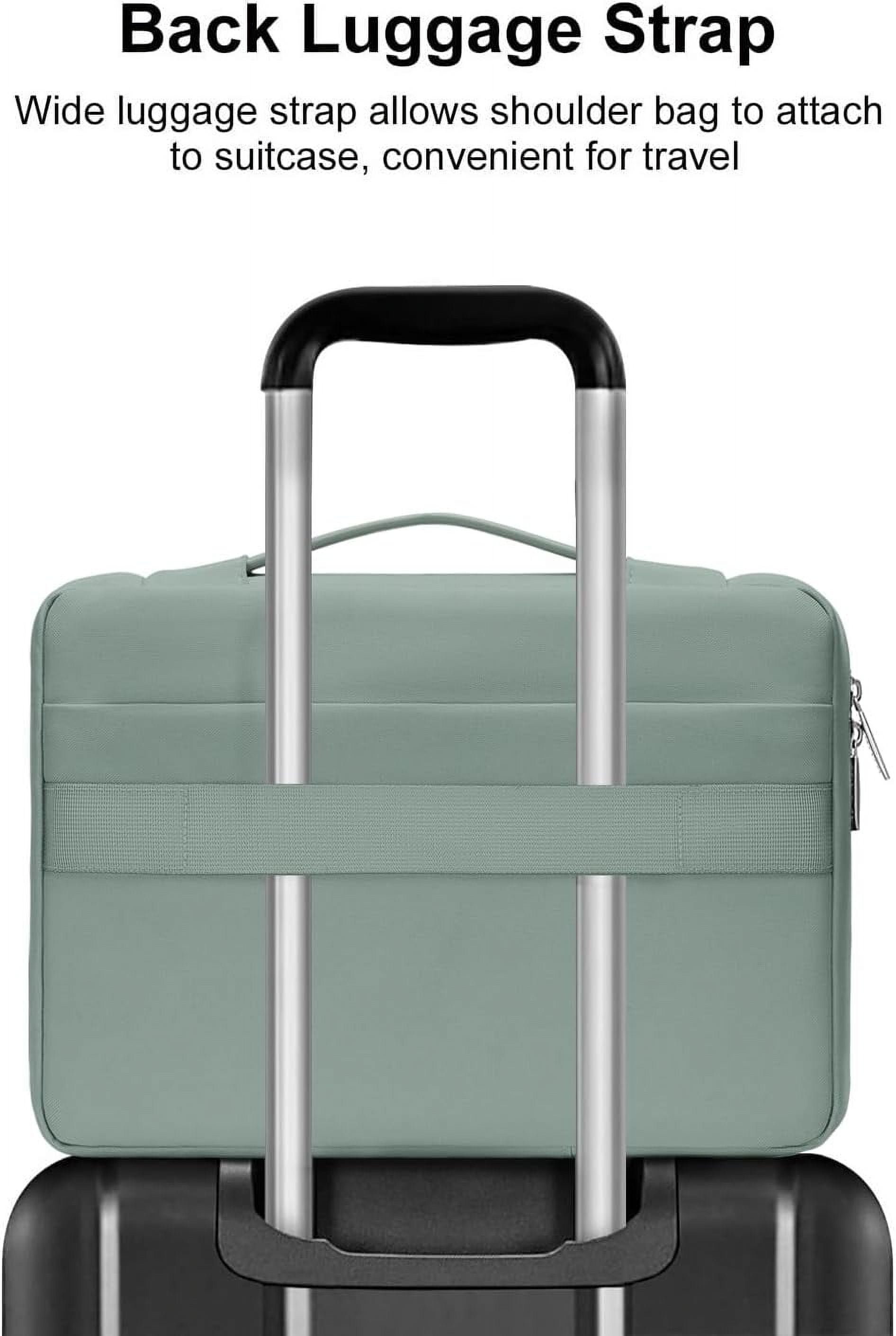 MOSISO Laptop Sleeve Bag for 13-13.3 inch HP Dell Asus Acer Lenovo Notebook, 360 Protective Computer Carrying Case for MacBook Pro 14 inch, Antique Green