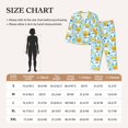 thumbnail image 6 of Donald Duck Pajama Sets Long Sleeve Button Down Pajamas Set For Women Men Cute Soft Sleepwear Pjs 2 Piece Loungewear Medium, 6 of 6