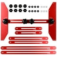 thumbnail image 5 of FUYGRCJ Stair Measuring Ruler Set Aluminum Alloy Stair Tread Template Tool 11-60 Inch Precise Stair Tread Gauge Portable Stair Tread and Shelf Template Jig Layout Tool for Woodworking, 5 of 10