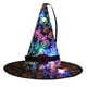 thumbnail image 1 of Sombrero De Bruja De Halloween Gorra De Bruja Brillante Para Decoración De Fiestas De Halloween Vogacara HA044236-02, 1 of 6