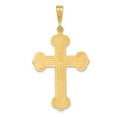 thumbnail image 4 of 14k Yellow Gold Budded Cross Pendant, 4 of 5