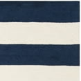 thumbnail image 5 of SAFAVIEH Kids Rugby Striped Wool Area Rug, Navy/Ivory, 6' x 9', 5 of 6