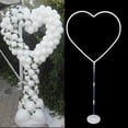 thumbnail image 1 of Balloon Column Arch Kit  Heart Balloon Stand Heart-shaped Balloon Arch Column Stand Kit for Proposal Birthday Wedding Baby Shower Graduation Anniversary, 1 of 7
