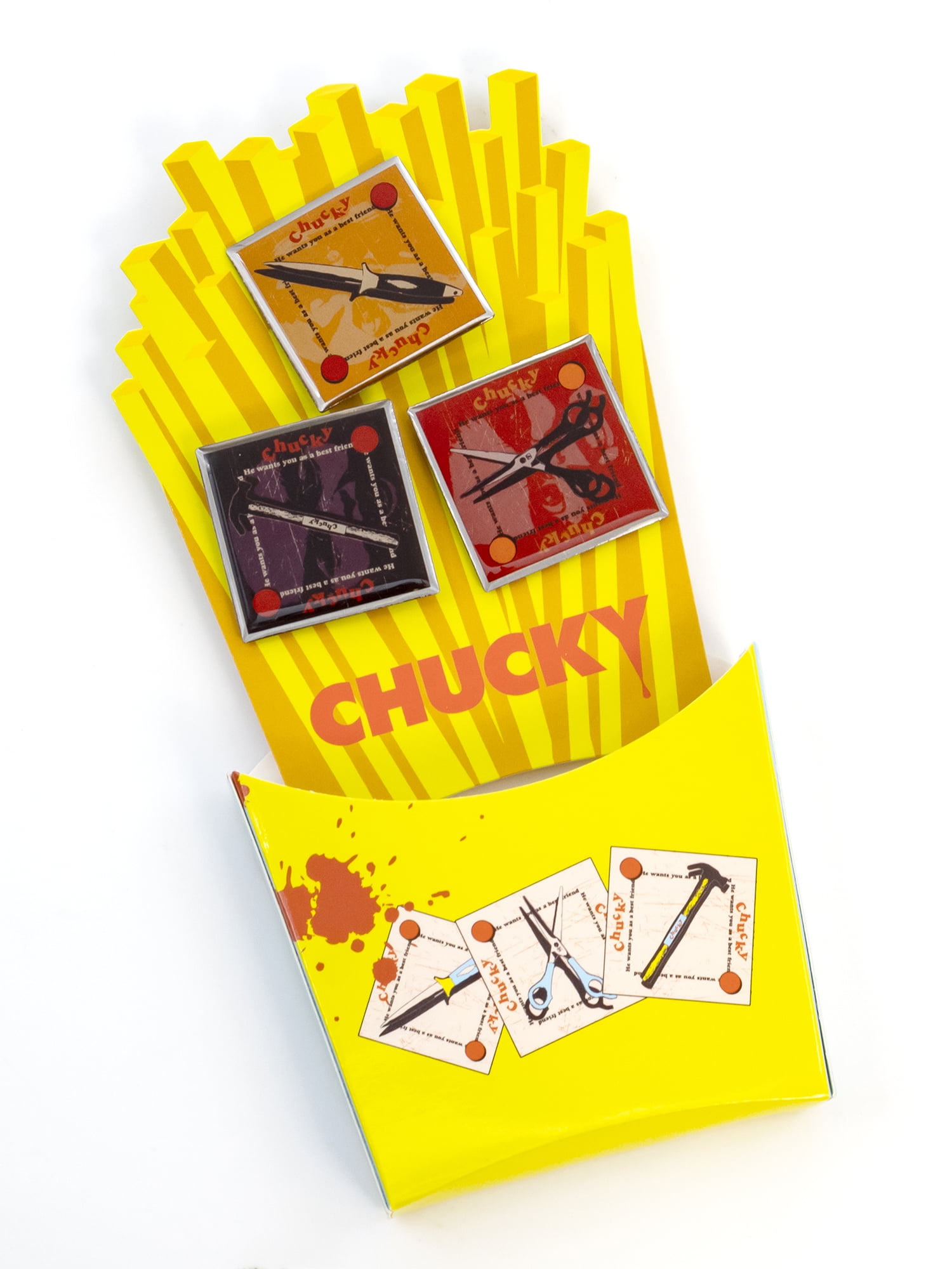 Chucky Freaky Meals Collector Box, 5 Collectible Items - Walmart.com