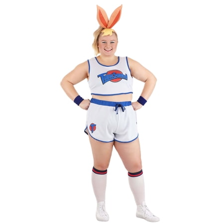 Women's Plus Size Space Jam Lola Bunny Costume