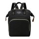 thumbnail image 2 of Bolsa Mochila de maternidad para mamá, de pañales de lactancia para bebés de gran capacidad (negro) Ehuebsd Para Estrenar, 2 of 6
