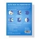 thumbnail image 5 of Herramienta Eliminación Etiquetas Piel Anillos Goma Removedor Microbanda para Verrugas Y Topos Faciales () Azul, 5 of 9