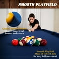 thumbnail image 3 of 5 ft Brooks Drop Pocket Pool Table, Billiard Ball and Cue Stick Set Included, by Barrington Billiards, 3 of 7