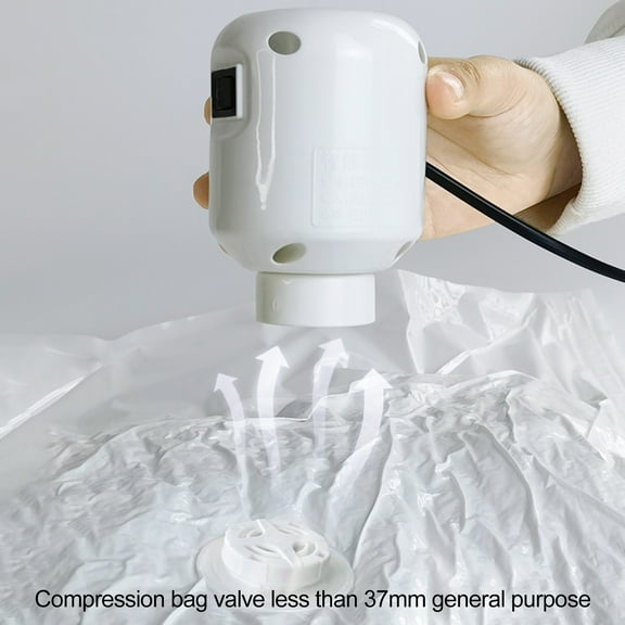 55W High-Power Vacuum Pump with Dual - Caliber Design - Efficient Air Extraction, Safety, Modern Style for Household Compression Bags