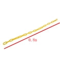 thumbnail image 3 of Cadena De Oscilación De Hierro Recubierto De Plástico Duradero Columpio De Cuerda Columpio Accs 0.8M Amarillo SM SunniMix Columpio, 3 of 6