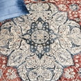 thumbnail image 6 of SAFAVIEH Rosewood Anabel Medallion Area Rug, Ivory/Red, 5'3" x 7'6", 6 of 7