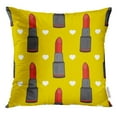 thumbnail image 1 of BSDHOME Pink Abstract with Lipsticks Nice Perfect Red Beautiful Pillow Case 18x18 Inches Pillowcase, 1 of 1