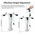 thumbnail image 6 of Pneumatic Lift Table Base,28.78-13.98 Inch Height Adjustment, 4-Direction Sliding Mount, Ideal for RV, Boat, Camper, Marine Dinette, 6 of 9