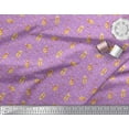 thumbnail image 2 of Soimoi Poly Georgette Fabric Paw,Bone & Puppy Dog Print Fabric by Yard 42 Inch Wide, 2 of 3